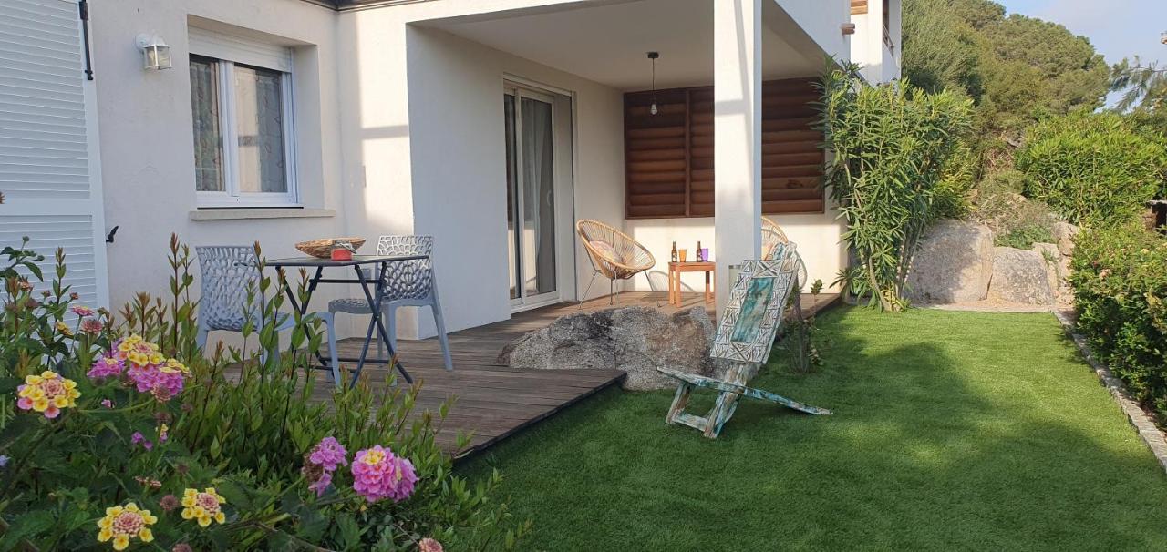 Tres Belle Residence Vue Mer Et Piscine Chauffee - Baccalocation 维琪奥港 外观 照片