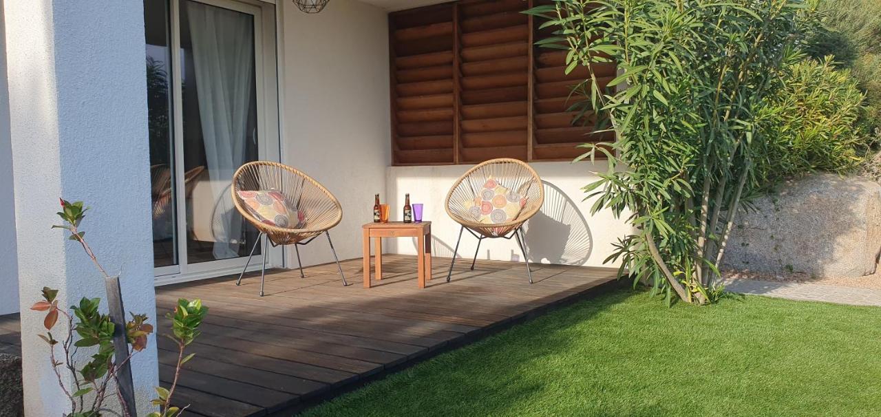 Tres Belle Residence Vue Mer Et Piscine Chauffee - Baccalocation 维琪奥港 外观 照片