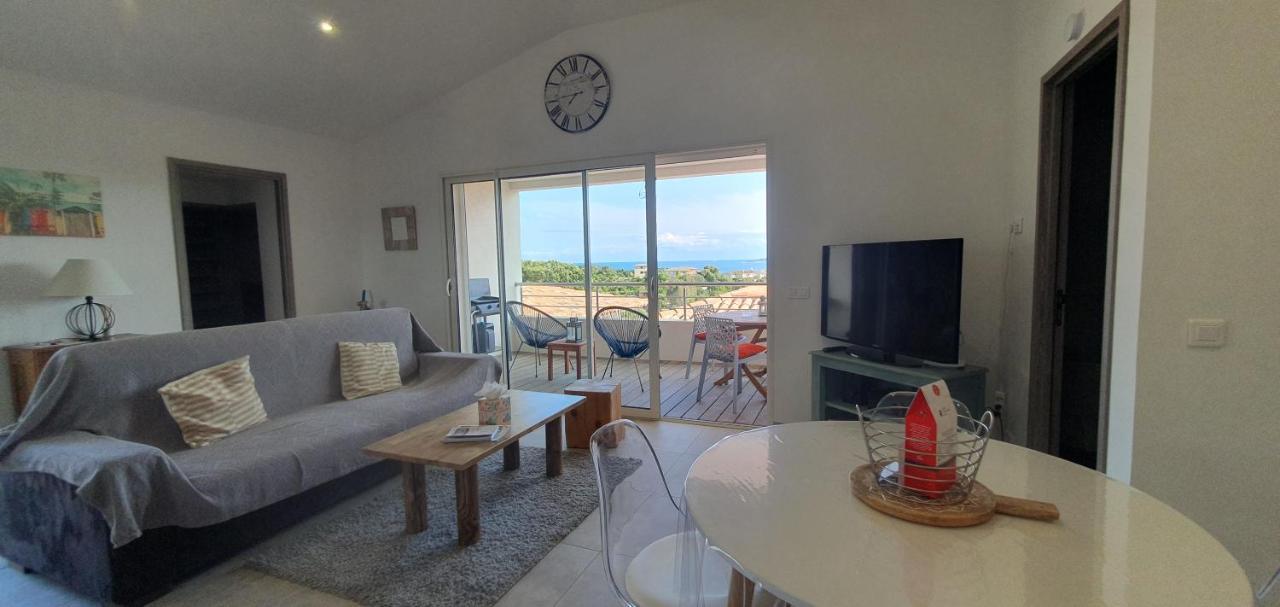 Tres Belle Residence Vue Mer Et Piscine Chauffee - Baccalocation 维琪奥港 外观 照片