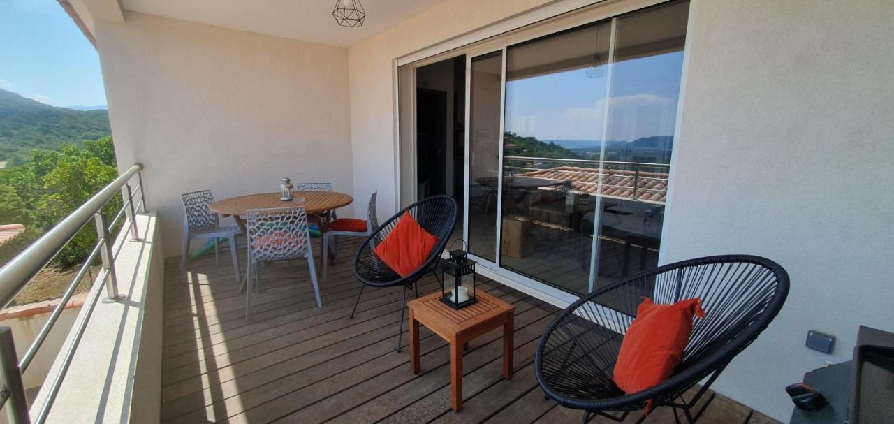 Tres Belle Residence Vue Mer Et Piscine Chauffee - Baccalocation 维琪奥港 外观 照片